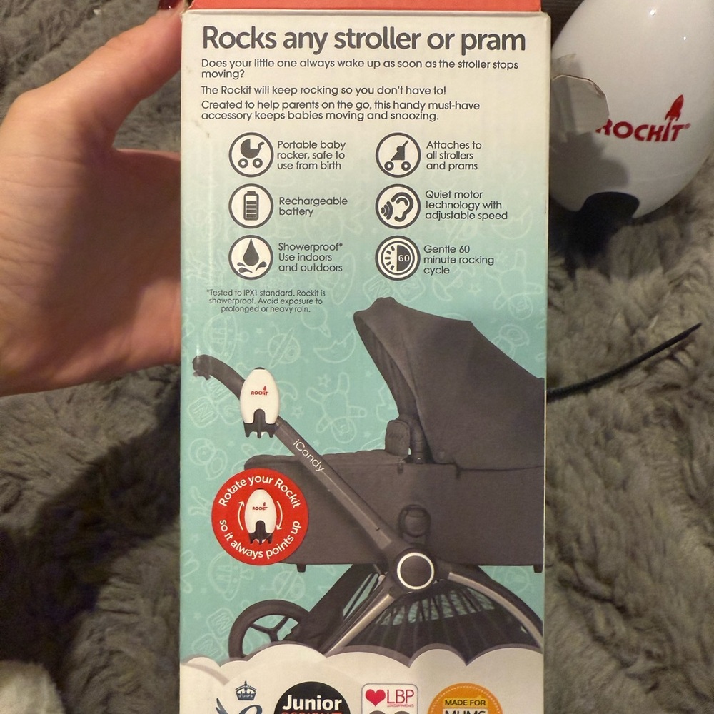 Rockit Rechargeable Baby Rocker - Picture 2 of 4